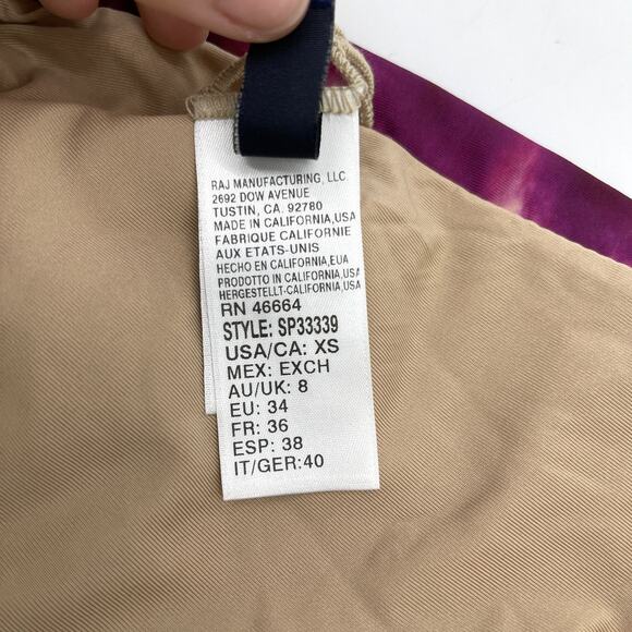 Splendid Bikini Bottom Size XS Highwaist Pant To Dye For Pink Beachy Summer - Picture 4 of 8